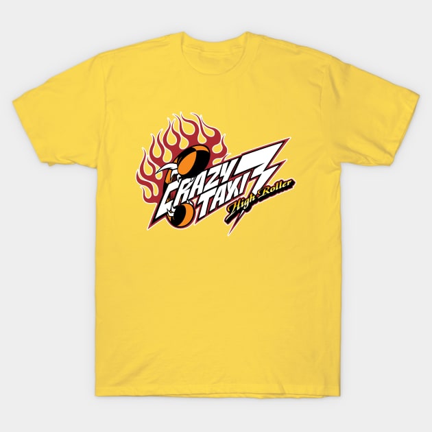 Crazy Taxi 3 Logo T-Shirt by ParaholiX